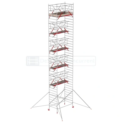 Afbeelding van Rolsteiger Altrex RS TOWER 42 SafeQuick L250xB135 13.20m werkhoogte Houten platform