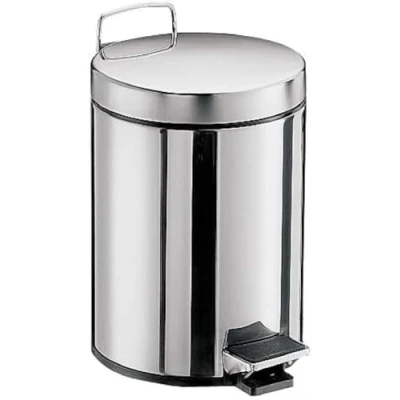 Afbeelding van Emco System 2 Staande Afvalemmer 5 Liter Chroom