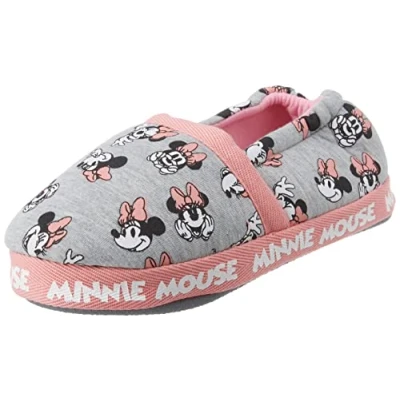 Afbeelding van Slippers Voor in Huis Minnie Mouse Lichtgrijs Schoenmaat 30 31