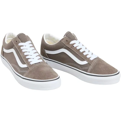 Afbeelding van Vans OLD Skool Unisex Sneakers laag, Maat: 42.5, Grey Leer en textiel