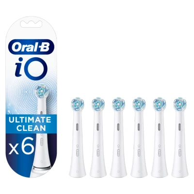 Afbeelding van Oral B iO Ultimate Clean Witte Opzetborstels 6 stuks