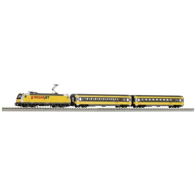 Afbeelding van Piko H0 59019 PSCwlan S Set passagierstrein BR 386 van de Regiojet