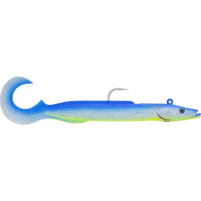 Afbeelding van Westin Sandy Andy Curltail Jig 150g (23cm) #9/0 (1+2pcs) Electric Lagoon Shad