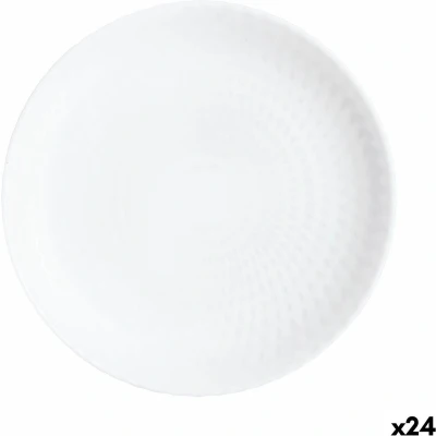 Afbeelding van Dessertgerecht Luminarc Pampille Wit Glas (19 cm) (24 Stuks)