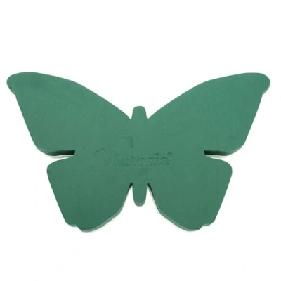 Afbeelding van Creativery Nat steekschuim vlinder 50x20x6cm voor professionele bloemisten en hobbyisten verse bloemen steekspons groot steekmassa lente floristische accessoires &amp; bloemistische