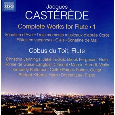 Afbeelding van Cobus Du Toit Christina Jennings Jake Fridkis Complete Works For Flute, Vol. 1 (CD)