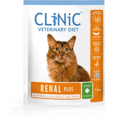 Afbeelding van Clinic Kat Renal Plus Zalm 1,5 kg