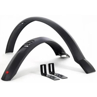 Afbeelding van Hebie spatbordset Taipan MTB 20 inch 50 mm zwart