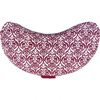Afbeelding van YogaStyles meditatiekussen design moon paars halve maan