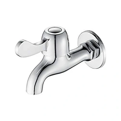 Afbeelding van Ibergrif M22001, Tuinkraan Koud Water 1/2&quot;, Wandkraan/Buiten, Chroom, Zilver