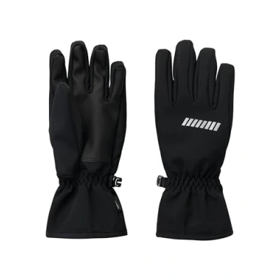 Afbeelding van Name it Nknalfa Glove Unisex Handschoenen voor kinderen, Maat: 104 116, Black