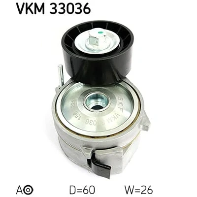 Afbeelding van Skf Spanrol (poly) V riem VKM 33036
