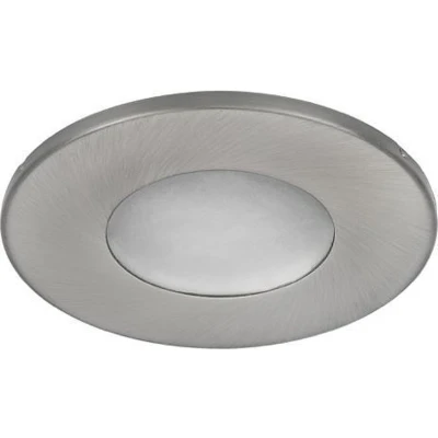 Afbeelding van IP44 LED inbouwspot Petra Rond RVS Look Extra Warm Wit Dimbaar 5W Philips