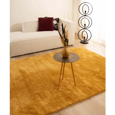 Afbeelding van Velours Vloerkleed Flair Goud 240x340 Cm
