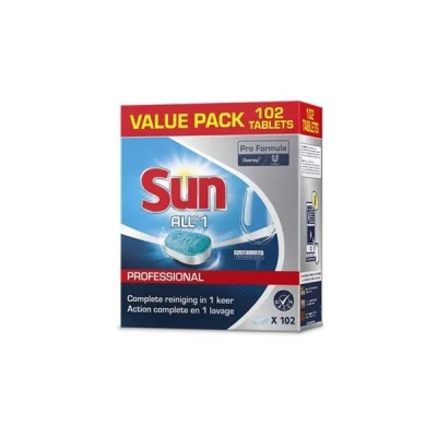 Afbeelding van Sun Pro Formula All in 1 Professionele Vaatwastabletten XXL 4x102st