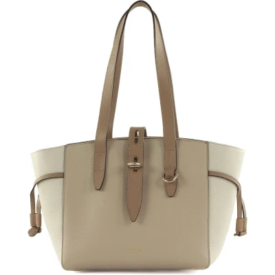 Afbeelding van Furla NET S TOTE Handtas, Dames, Maat: One Size, Fullmoon/marshmallow/greige