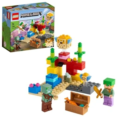 Afbeelding van LEGO Minecraft Het koraalrif 21164