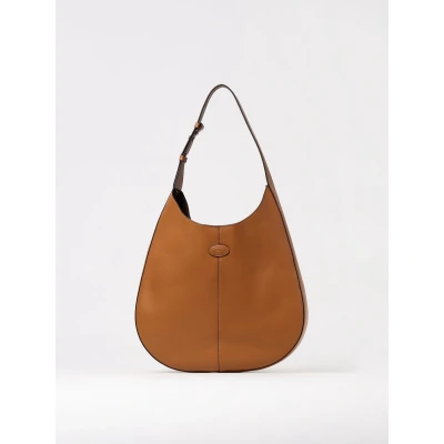 Afbeelding van SemiMoon Leather Hobo Shoulder Bag Wo Brown