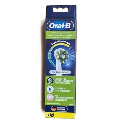 Afbeelding van Oral B CrossAction Opzetborstels, Verpakking Van 3