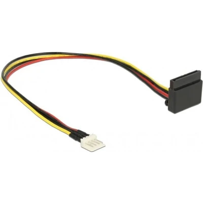 Afbeelding van Floppy (m) SATA (v) haaks voedingskabel 0,30 meter