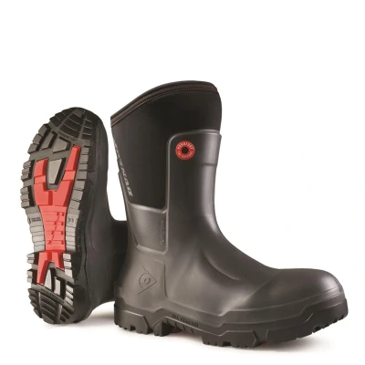 Afbeelding van Dunlop Werklaars S5 Snugboot Craftsman Zwart Maat 44/45