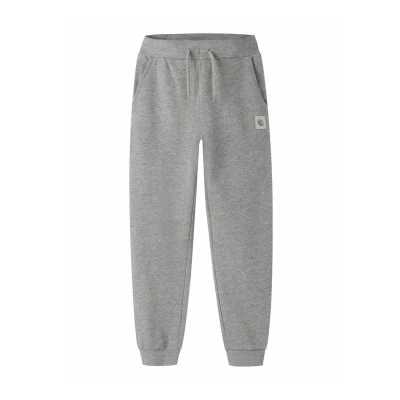 Afbeelding van NAME IT NKMNELLO NREG SWE PANT BRU PB Jongens Broeken grijs maat 116