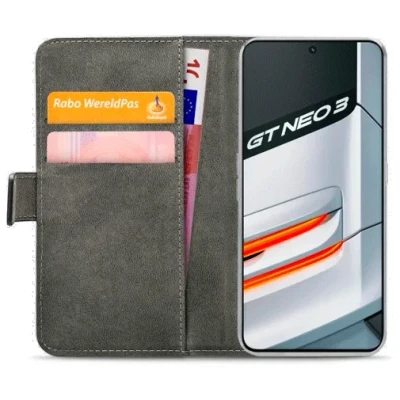 Afbeelding van Mobilize PU leer Book Case Zwart Realme GT Neo3