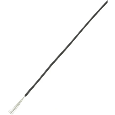 Afbeelding van TRU COMPONENTS 1570174 Draad LiY 1 x 0.14 mm² Zwart 100 m