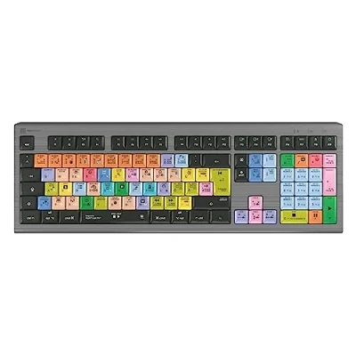 Afbeelding van LogicKeyboard Logic Pro X Astra 2 DE (Mac) Tastatur deutsch Apple accessoire