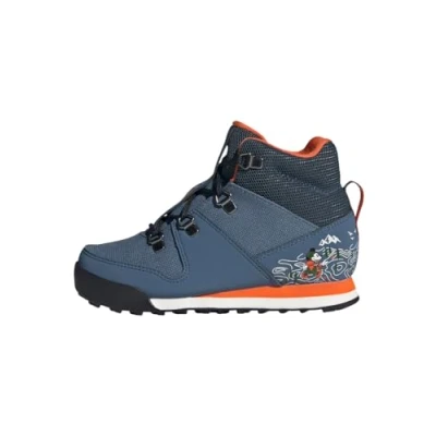 Afbeelding van adidas Unisex Kid&#039;s Terrex Disney Snowpitch Cold.rdy Winterschoenen Non Football Mid, Core Zwart Grijs Zes Vier, 38 EU