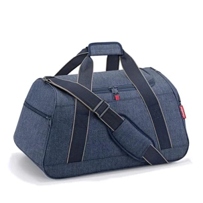 Afbeelding van Reisenthel Activity Weekendtas, Dames, Maat: One Size, Herringbone dark blue