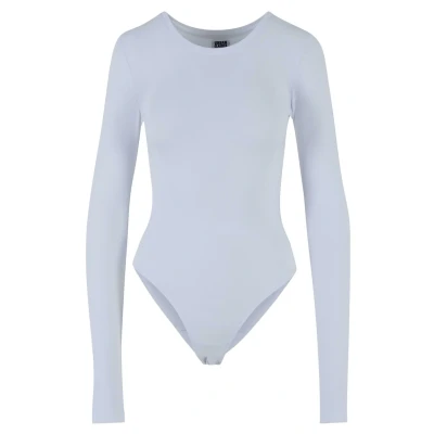 Afbeelding van Urban Classics Stretch Longsleeve Body, Dames, Maat: XXL, White
