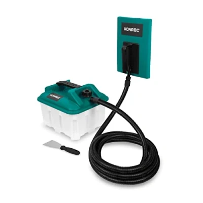 Afbeelding van VONROC Behangafstomer 2300W 4.5L 4m slang Incl. krabber Met grote én kleine stoomplaat