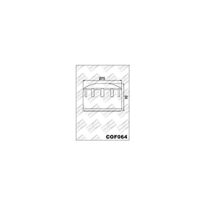 Afbeelding van Champion Oliefilter COF064