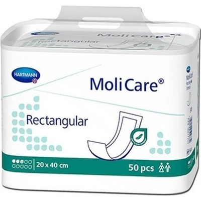 Afbeelding van Hartmann Molicare Rectangular Geplastificeerde 20 x 40 cm 1 pak van 50 stuks
