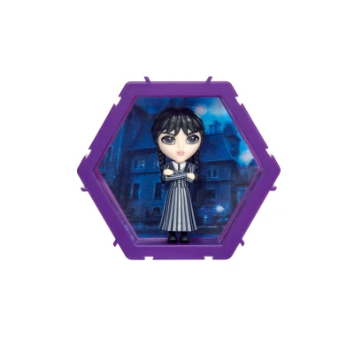 Afbeelding van PODS 4D Wednesday Addams Nevermore Uniform Aansluitbaar verzamelbaar Bobble hoofdfiguur die van hun wereld in de jouwe barst Wand of plankweergave Toys and Gifts Nr. 496