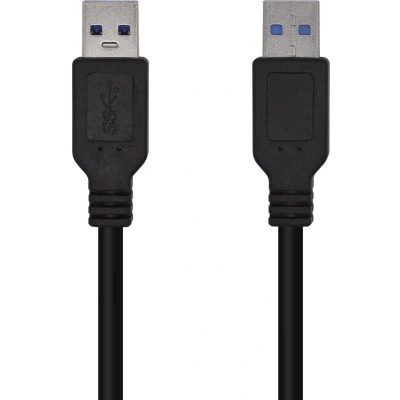 Afbeelding van USB kabel Aisens A105 0447 Zwart 2 m (1 Stuks)