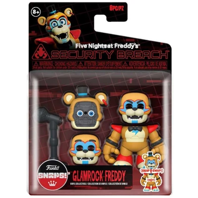 Afbeelding van Funko Pop! Games: Five Nights at Freddy&#039;s (FNAF) Snap Action Figure Glamrock Freddy