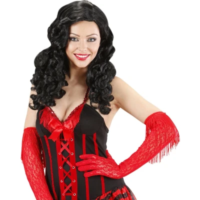 Afbeelding van Widmann Pruik, Jessica Zwart Carnavalskleding Verkleedkleding