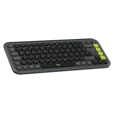 Afbeelding van Logitech POP Icon Keys toetsenbord Universeel Bluetooth QWERTZ Duits Grafiet, Groen