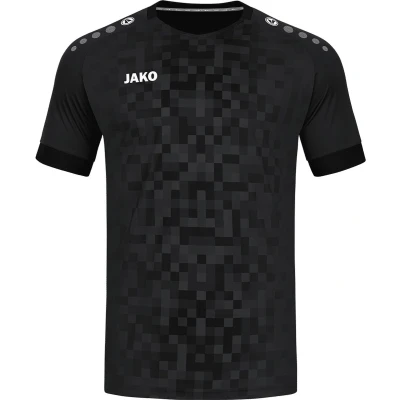 Afbeelding van JAKO Pixel KA Tshirt print, Heren, Maat: XL, Schwarz