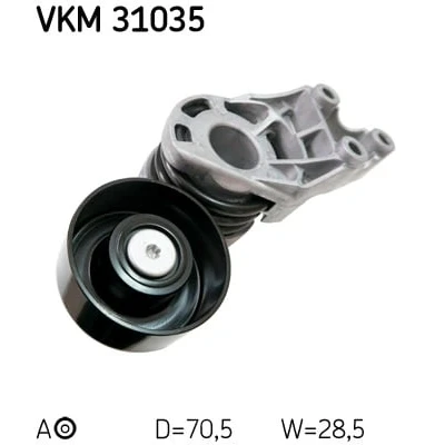 Afbeelding van Skf Spanrol (poly) V riem VKM 31035