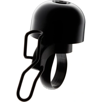 Afbeelding van Widek 005025 paperclip mini fietsbel all black op kaart