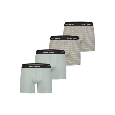 Afbeelding van Happy Shorts Boxershorts &#039; Classic grijs gemêleerd
