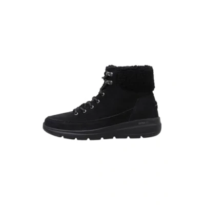 Afbeelding van Skechers Snowboots, Dames, Maat: 38.5, Zwart Veloursleer