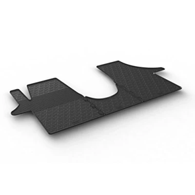 Afbeelding van Gledring Rubbermatten passend voor Volkswagen Transporter T5 2003 2015 &amp; T6 2020 (TK profiel 3 delig)