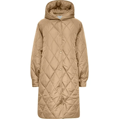 Afbeelding van ICHI Ihhansa JA Winterjas, Dames, Maat: XL, Tannin