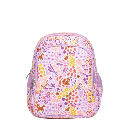 Afbeelding van A little lovely company kinderrugzak bloementuin 32 cm