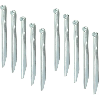Afbeelding van Pro Plus Tentharing Metaal Halfrond 22 cm 10 stuks
