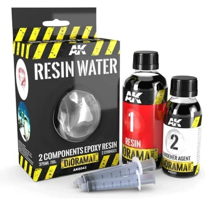 Afbeelding van Resin Water 2 Components Epoxy Diorama Series 375ml AK8043